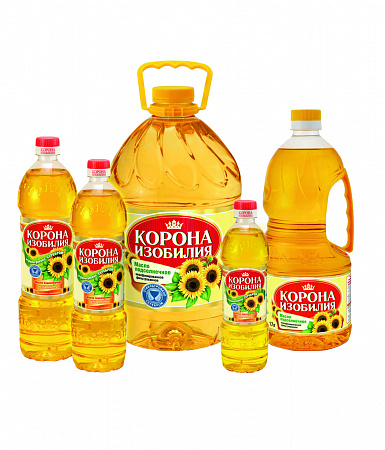 Korona Izobiliya Unrefined Filtered Sunflower Oil